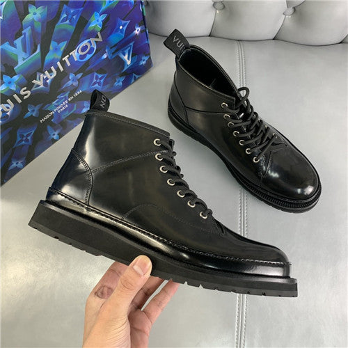 High Quality Luxury Louis Vuitton Mens High Top Sneakers