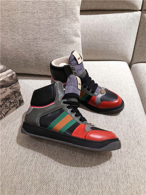 High Quality Luxury Gucci High Top Sneakers Womens – Style 83347 product detail