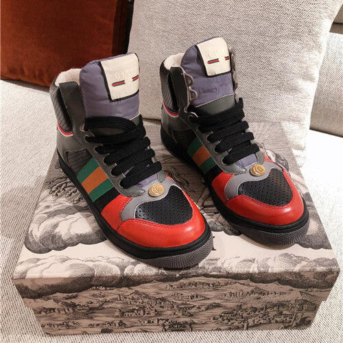 High Quality Luxury Gucci High Top Sneakers Womens – Style 83347 product detail