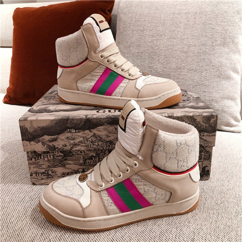 High Quality Luxury Gucci High Top Sneakers Womens