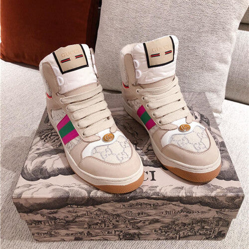High Quality Luxury Gucci High Top Sneakers Womens alternate view