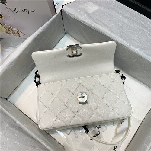 High Quality Luxury Chanel White Bag product detail