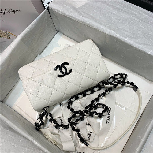 High Quality Luxury Chanel White Bag product detail