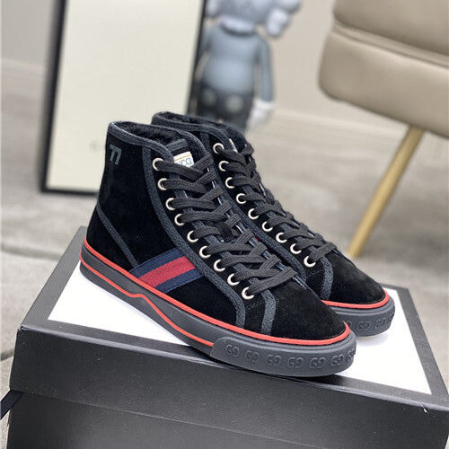 High Quality Luxury Gucci High Top Tennis Shoes – Style 47187