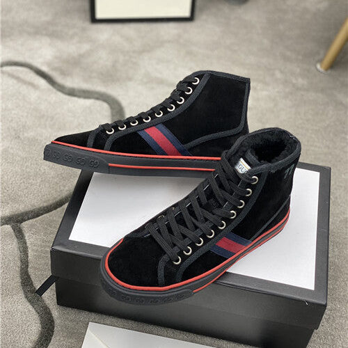 High Quality Luxury Gucci High Top Tennis Shoes – Style 47187 alternate view