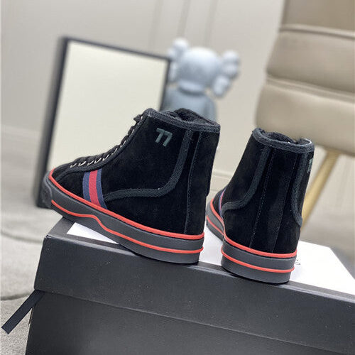 High Quality Luxury Gucci High Top Tennis Shoes – Style 47187 product detail