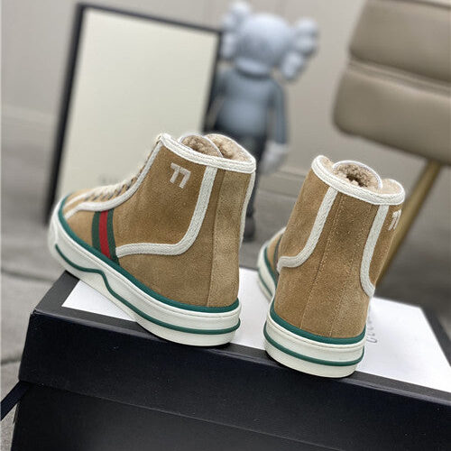High Quality Luxury Gucci High Top Tennis Shoes product detail
