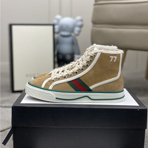 High Quality Luxury Gucci High Top Tennis Shoes product detail