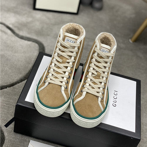 High Quality Luxury Gucci High Top Tennis Shoes product detail