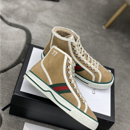 High Quality Luxury Gucci High Top Tennis Shoes product detail