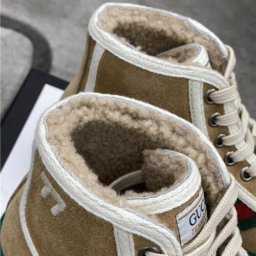 High Quality Luxury Gucci High Top Tennis Shoes product detail