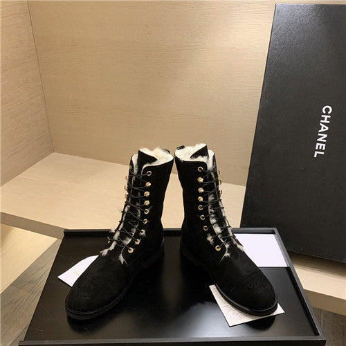 High Quality Luxury Chanel Wool Boots Womens – Style 75206 alternate view