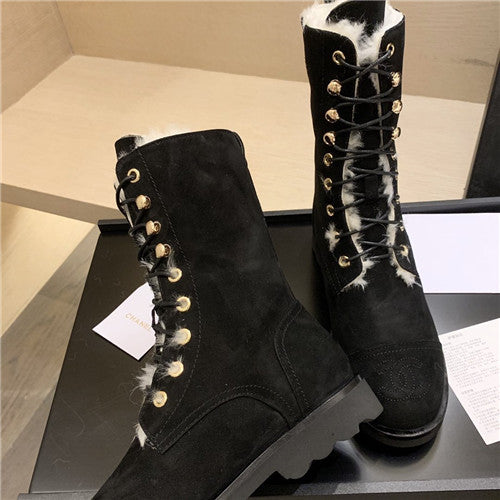 High Quality Luxury Chanel Wool Boots Womens – Style 75206 product detail