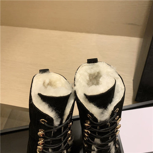 High Quality Luxury Chanel Wool Boots Womens – Style 75206 product detail