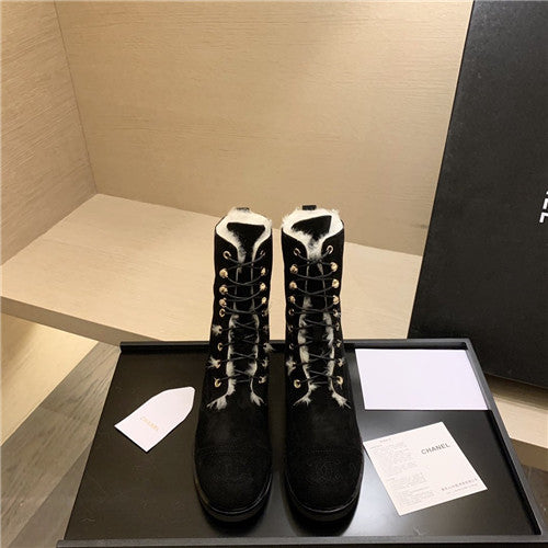 High Quality Luxury Chanel Wool Boots Womens – Style 75206 product detail