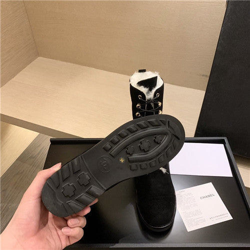 High Quality Luxury Chanel Wool Boots Womens – Style 75206 product detail