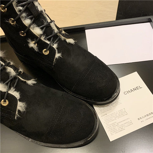 High Quality Luxury Chanel Wool Boots Womens – Style 75206 product detail