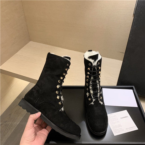 High Quality Luxury Chanel Wool Boots Womens – Style 75206 product detail