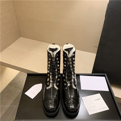 High Quality Luxury Chanel Wool Boots Womens product detail