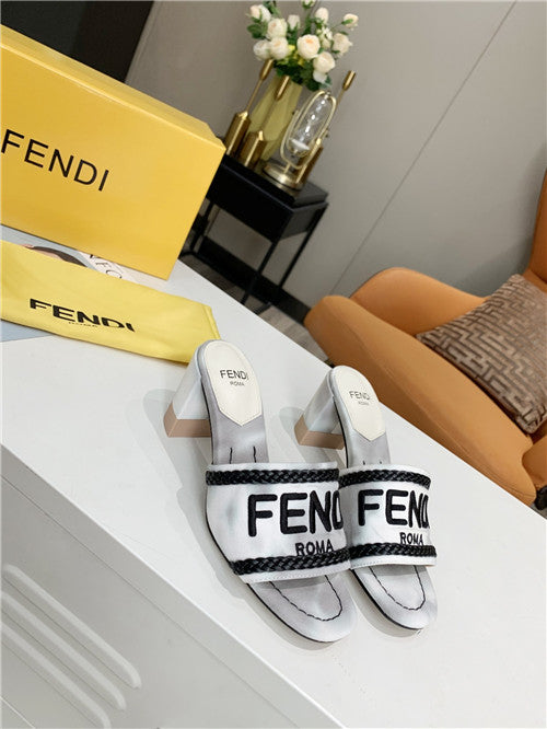 High Quality Luxury Fendi Logo Sandals – Style 53715