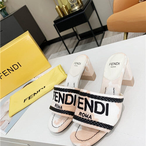 High Quality Luxury Fendi Logo Sandals alternate view