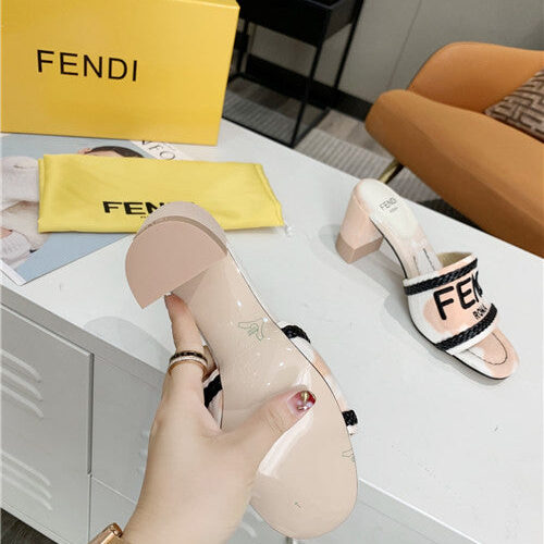 High Quality Luxury Fendi Logo Sandals product detail