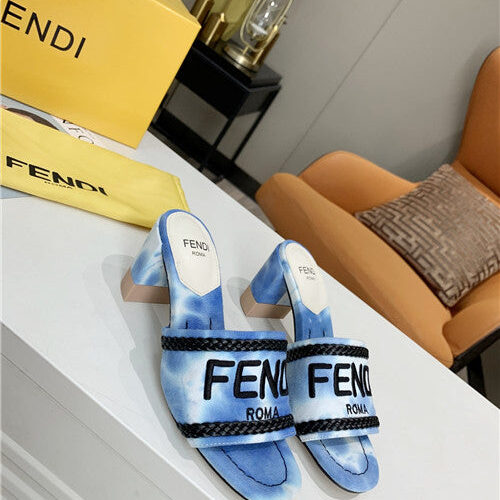 High Quality Luxury Fendi Logo Sandals – Style 07379