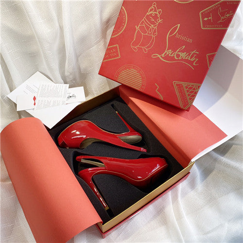 High Quality Luxury Christian Louboutin Red Platform Heels – Sizes 35–41 product detail