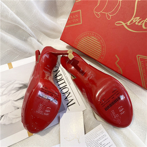 High Quality Luxury Christian Louboutin Red Platform Heels – Sizes 35–41 product detail