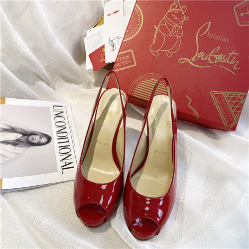 High Quality Luxury Christian Louboutin Red Platform Heels – Sizes 35–41 product detail