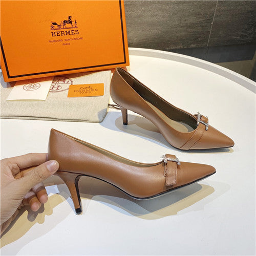 High Quality Luxury Hermes Heels Shoes – Style 67587 alternate view