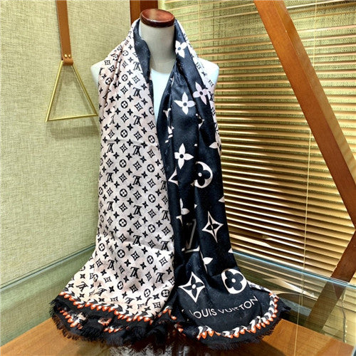 High Quality Luxury Louis Vuitton Wool Scarf Scarves