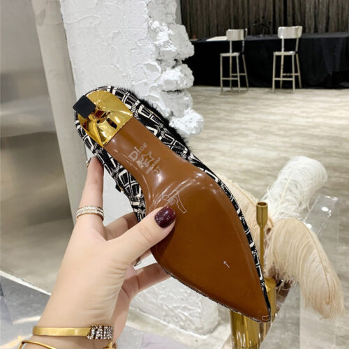 High Quality Luxury Dior Mink Fur Leather Ankle Boots – Style 09510 product detail