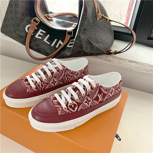High Quality Luxury Louis Vuitton 1854 Canvas Sneaker
