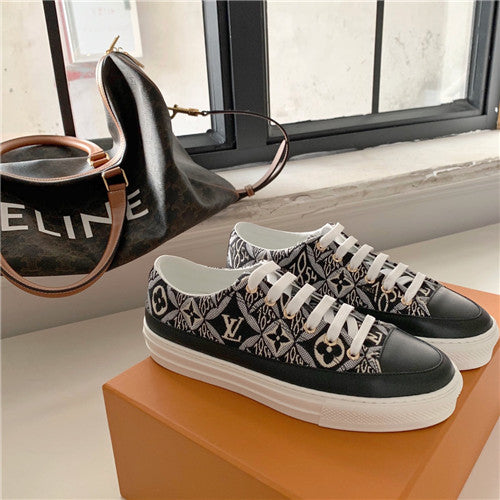 High Quality Luxury Louis Vuitton 1854 Canvas Sneaker – Style 46339