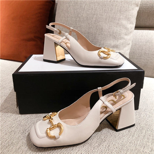 High Quality Luxury Gucci Horsebit Heel Shoes – Style 90067