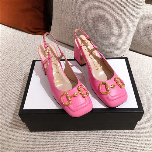 High Quality Luxury Gucci Horsebit Heel Shoes – Style 60691 alternate view