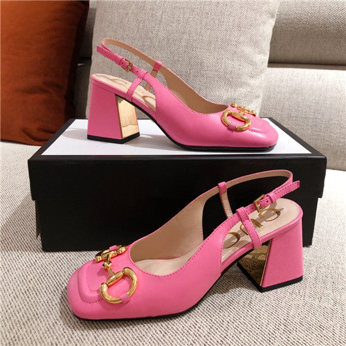 High Quality Luxury Gucci Horsebit Heel Shoes – Style 60691