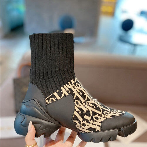 High Quality Luxury Dior Sock Boots Stretch Boots – Style 43718 product detail