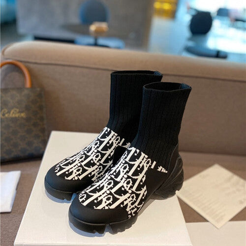 High Quality Luxury Dior Sock Boots Stretch Boots – Style 69702 alternate view