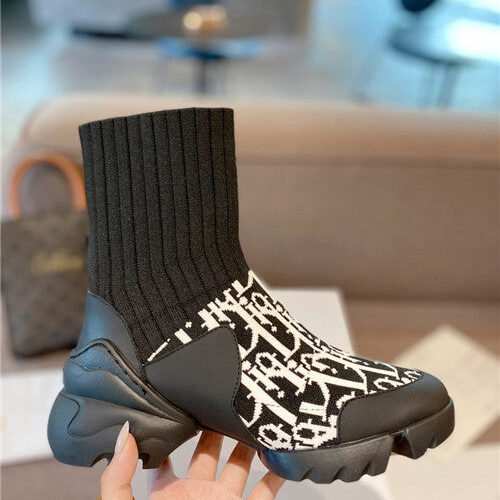 High Quality Luxury Dior Sock Boots Stretch Boots – Style 69702 product detail
