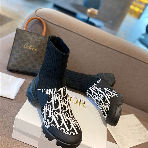 High Quality Luxury Dior Sock Boots Stretch Boots – Style 69702 product detail