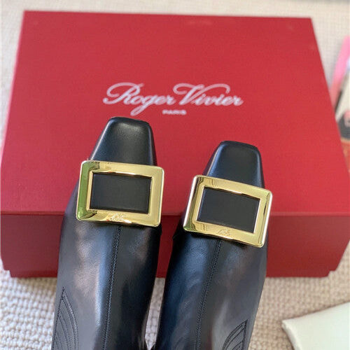 High Quality Luxury Roger Vivier Belle Vivier Suede Boots – Style 73972 product detail