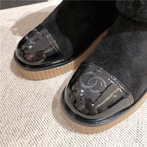 High Quality Luxury Chanel Wool Ankle Boots product detail