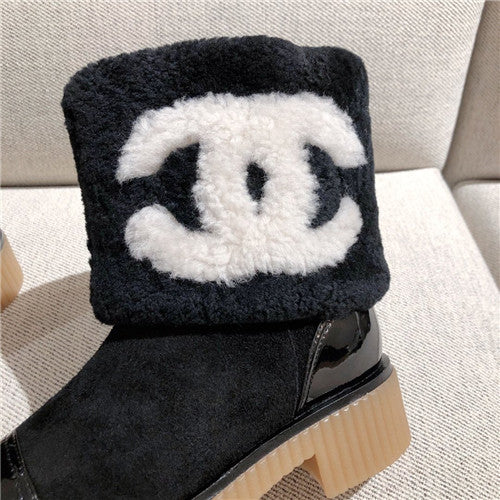 High Quality Luxury Chanel Wool Ankle Boots product detail