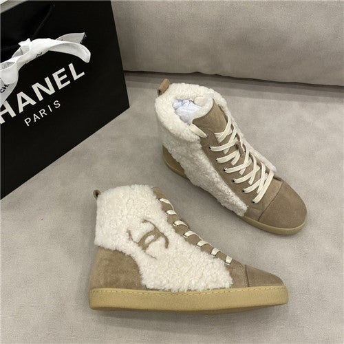 High Quality Luxury Chanel High Top Sneakers alternate view