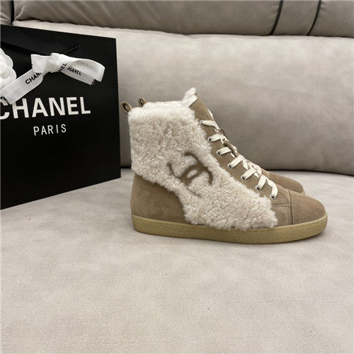 High Quality Luxury Chanel High Top Sneakers