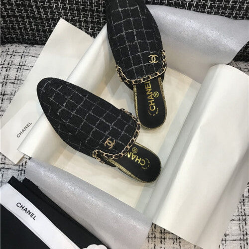 High Quality Luxury Chanel Slippers Womens – Style 77414 product detail