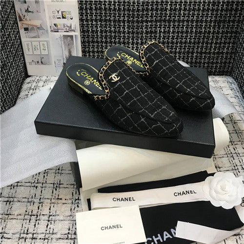 High Quality Luxury Chanel Slippers Womens – Style 77414