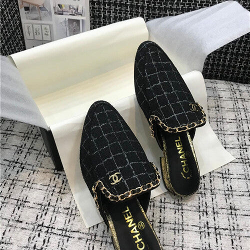 High Quality Luxury Chanel Slippers Womens – Style 77414 product detail